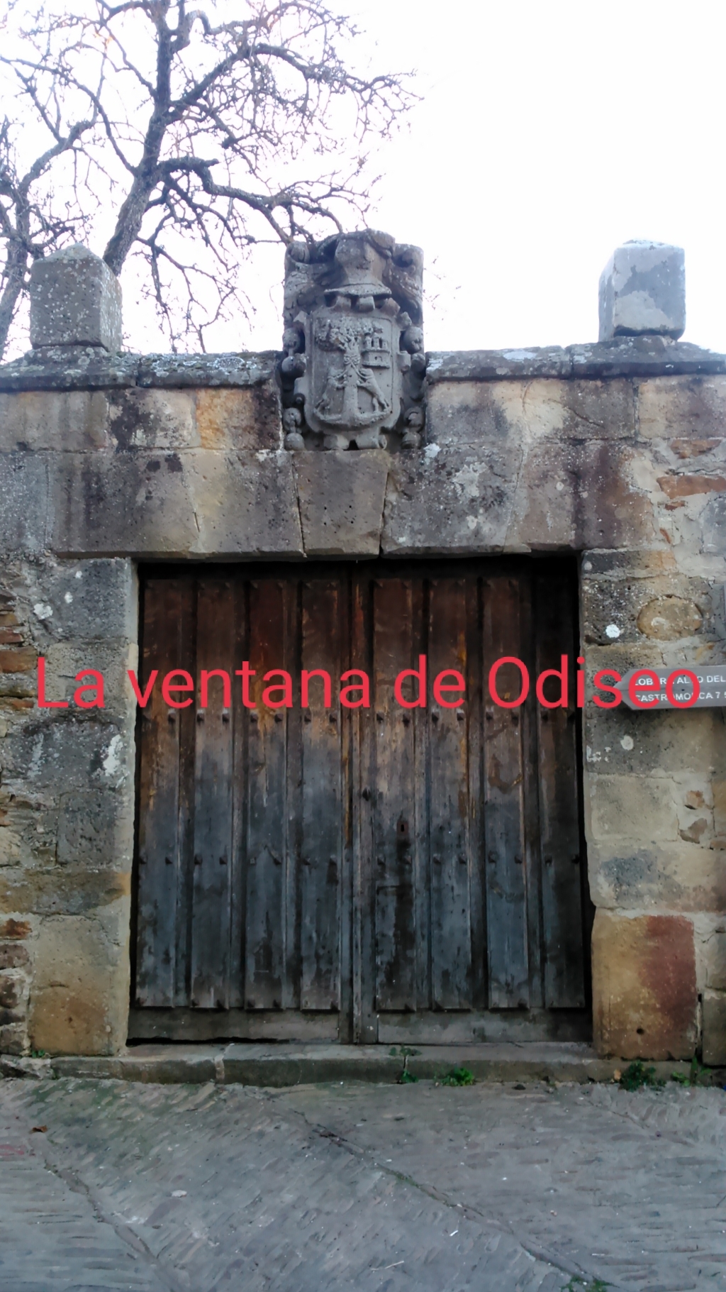Portón en Espinosa de los Monteros